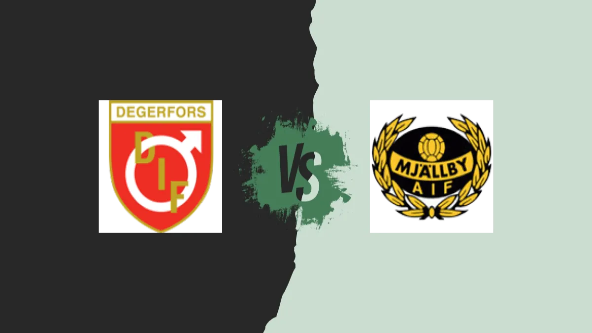 Degerfors If vs Mjallby Aif — wedtips