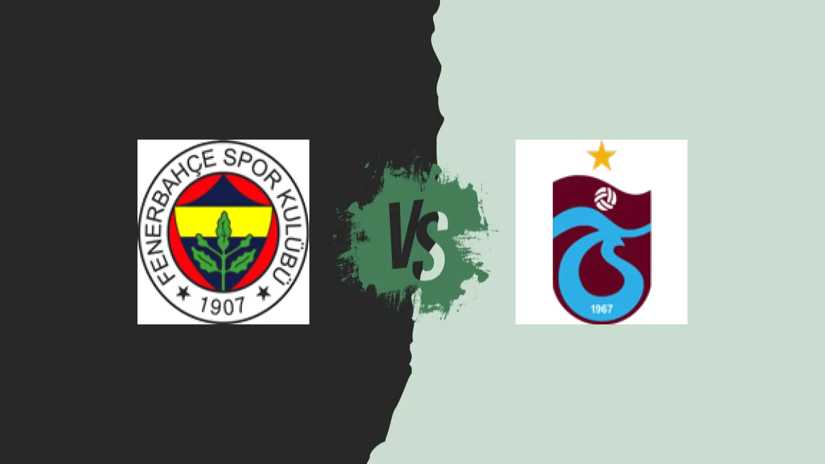 Fenerbahce vs Trabzonspor — wedtips