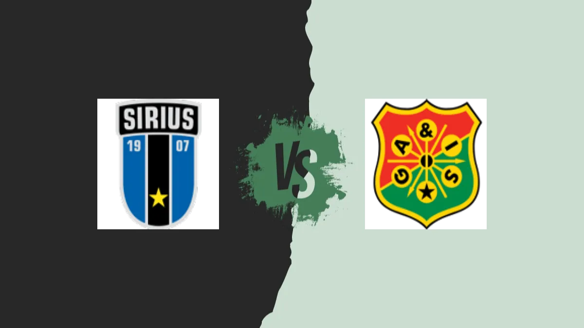 Ik Sirius Fk vs Gais Goteborg — wedtips