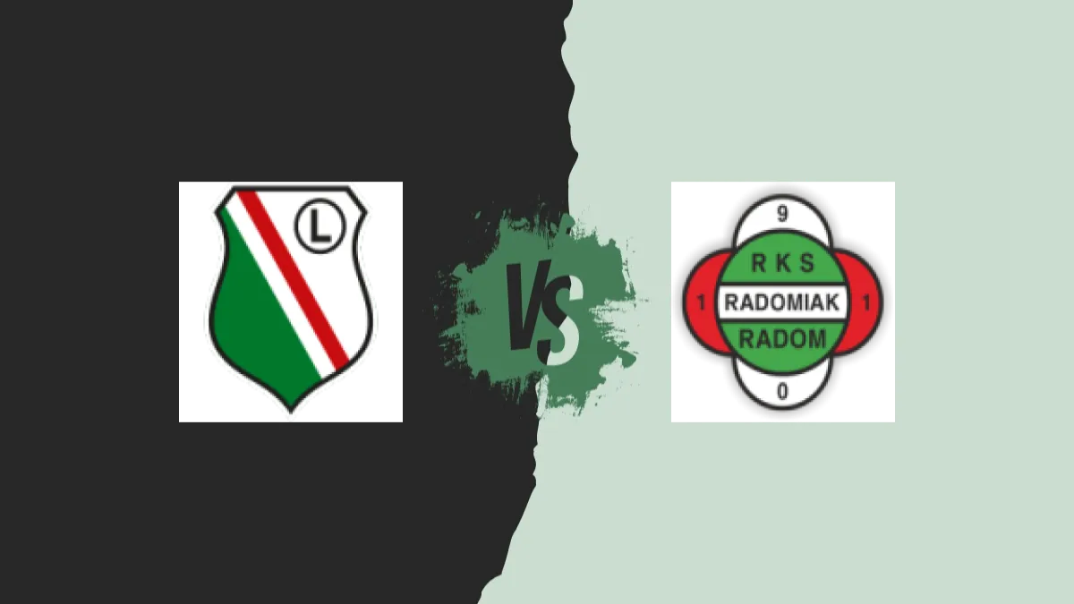 Legia vs Arsovie - Rks Radomiak Radom — wedtips