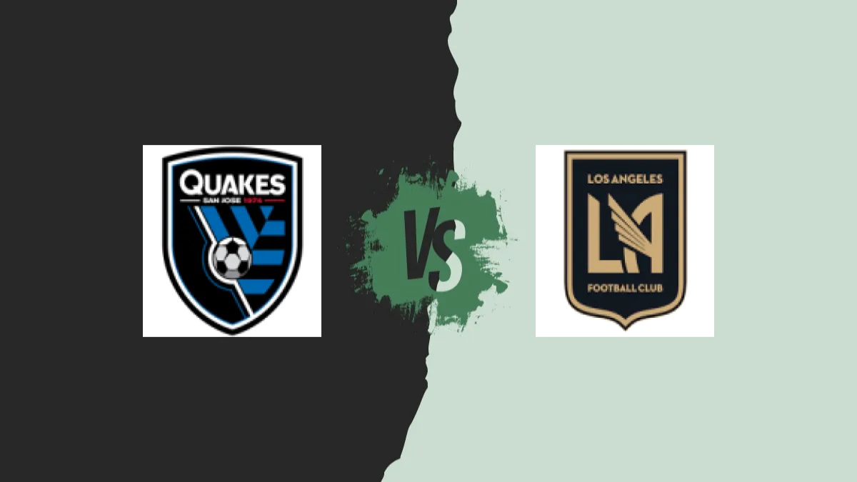 San José Earthquakes vs Los Angeles FC — wedtips