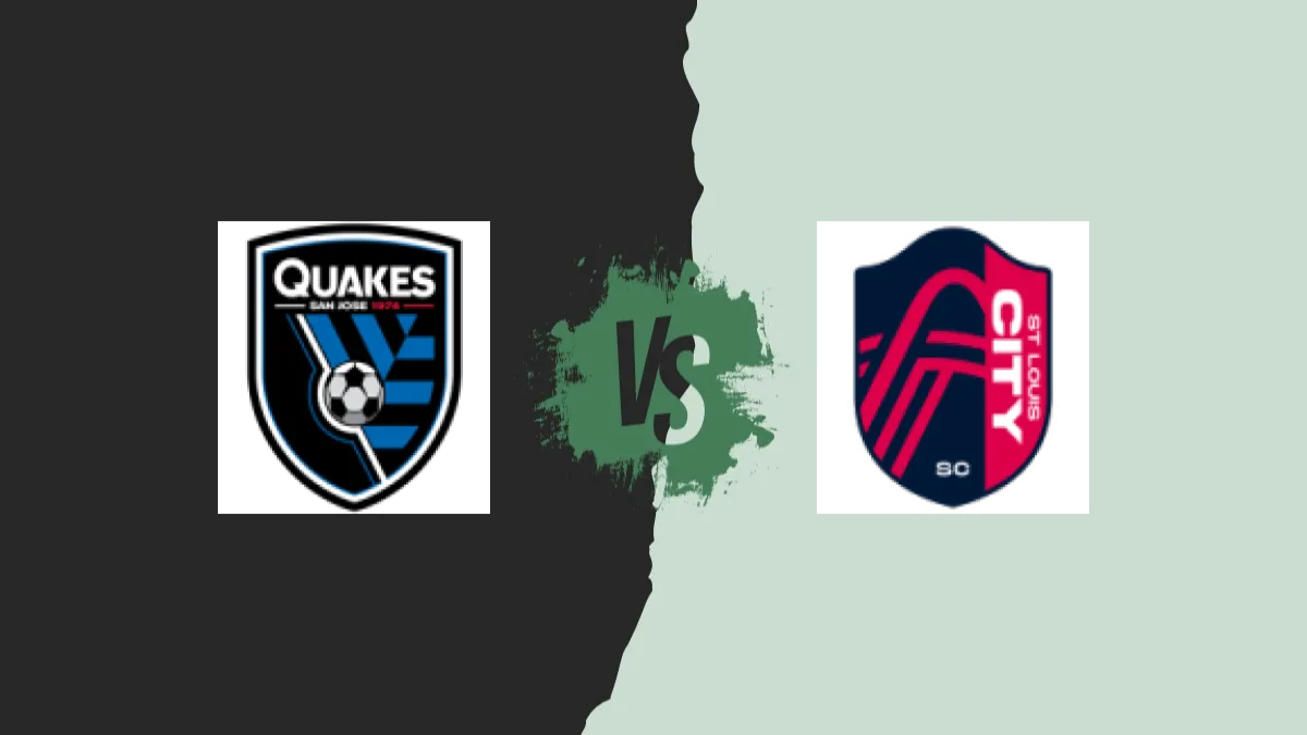 San José Earthquakes vs Saint Louis City — wedtips