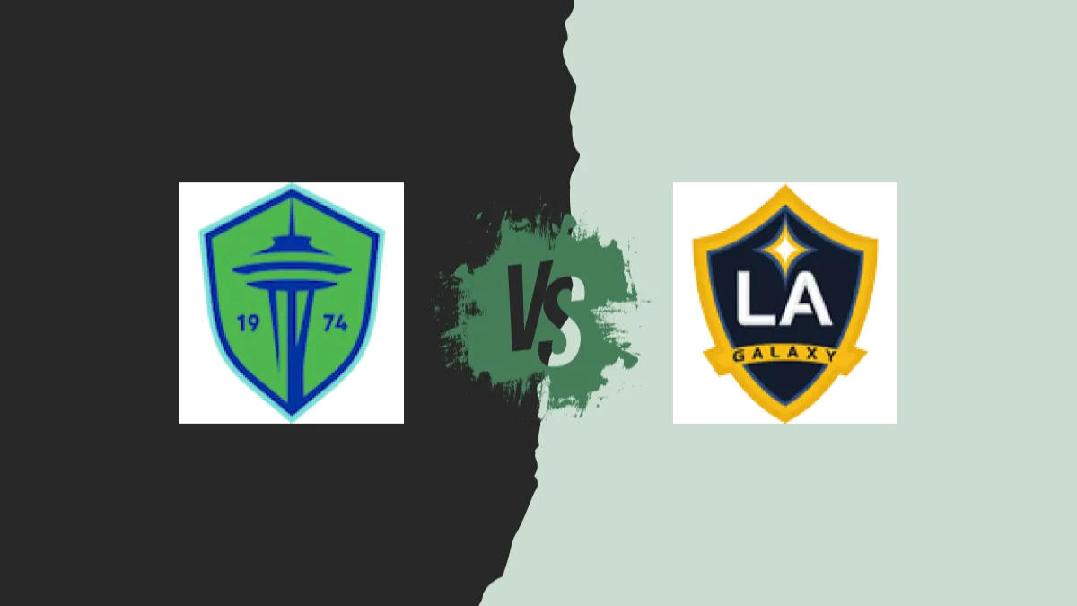 Seattle Sounders vs La Galaxy — wedtips