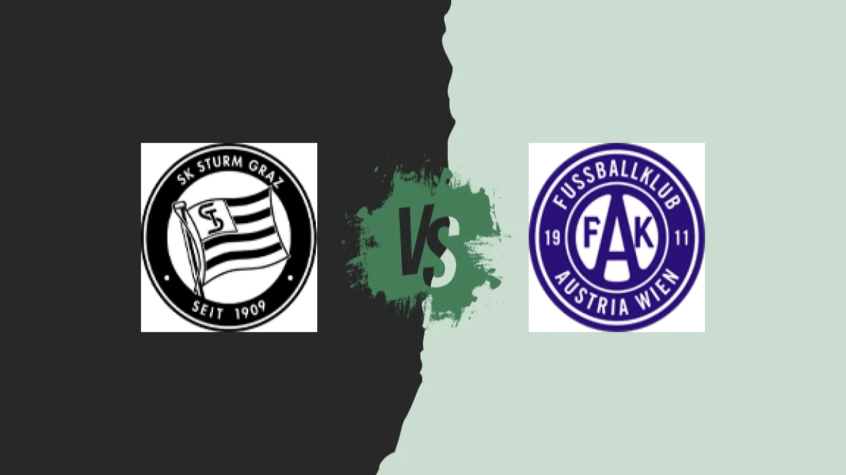 Sk Sturm Graz vs Austria Vienne — wedtips