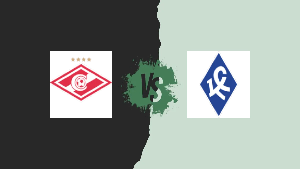 Spartak Moscou vs Krylia Sovetov — wedtips